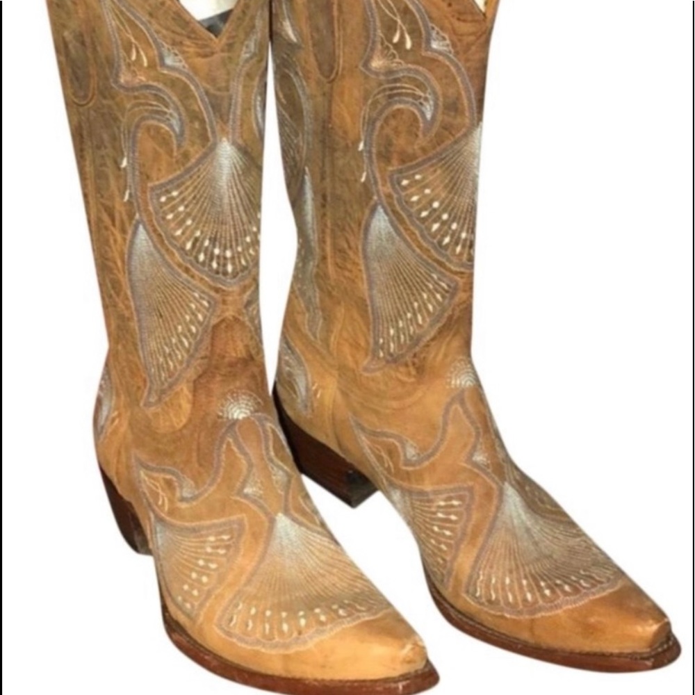 OLD GRINGO MENS EMBROIDERED WESTERN BOOTS